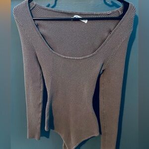 Abercrombie & Fitch Chocolate Knit Top
